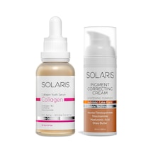 Solaris Kolajen Cilt Bakım Serumu 30 ML + Aydınlatıcı Leke Kremi