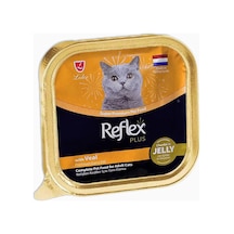 Reflex Plus Jöle İçinde Et Parçacıklı Dana Etli Yetişkin Kedi Maması 85 G