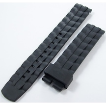 Casio Ef 550 Silikon Kordon 1. Kalite Muadil Kayış Siyah Tokasız