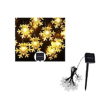 Solar 30led Ampül 4mt 8 Mod Güneş Enerjili Dış Bahçe Aydınlatma D Çok Renkli