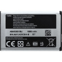 Senalstore Samsung Uyumlu L700 S5600 S5603 S5610 Batarya Pil Ab463651bu