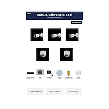 5 Kameralı 5mp Güvenlik Kamera Seti 5mp Full Color Sesli Dome+bullet 4tb 38 Gün Kayıt 65242973