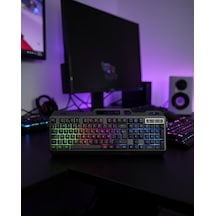 Oyuncu Klavye Ve Mouse Seti Rgb Işıklı Türkçe Q Xuczzzpg8018klavye
