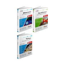 Aydın 2024 8. Sınıf Matematik + Türkçe + Fen Bilimleri Ders İşleyiş Modülleri Seti 3 Kitap