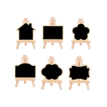 Cbtx Küçük Parti Mağazası Mesaj Yazı Tahtası Süsleri Çam Tripod Dekoratif Mesaj Panosu Büyük Dalga