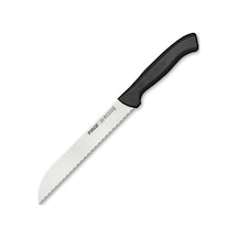 Pirge Ecco 38024 Ekmek Bıçağı Profesyonel 17.5 CM Siyah