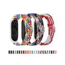 Xiaomi Mi Band 4 Mi Band 3 Kordon Tokalı Örgü Kordon