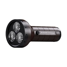 Ledlenser Signature Şarj Edilebilir El Feneri Unisex Siyah Fener - Siyah Gri - Turuncu