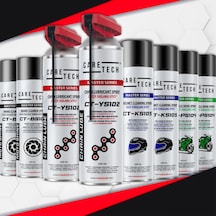 CT-SET8 Motosiklet Parlatma Spreyi Zincir Yağlama Fren Balata Kask Temizleme 8'li Bakım Seti Sprey