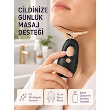 Yüz Ve Göz Altı Masaj Cihazı Kırışıklık Karşıtı & Nemlendirici Etki Destekli