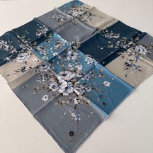 Vissona Twill İpek Eşarp Ipk4205-27293 Çok Renkli
