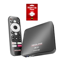 Redline RV 5 Android TV Box -3 Aylık Tod Süperlig Paketi