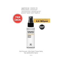 Hızlı Kuruyan, Ultra Güçlü Tutuşa Sahip Saç Şekillendirici Sprey Dashu For Men Mega Hold Super Spray 50ml