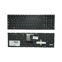 Samsung İle Uyumlu Np870z5e-x01tr, Np870z5e-x02tr Notebook Klavye Işıklı Siyah Tr