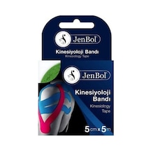 Jenbol Kinesiology Tape  Bandı 5 Cm X 5 M - Yeşil