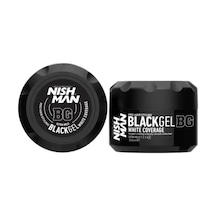 Nıshman Beyaz Saç Sakal Kapatıcı Siyah Jöle Black Gel