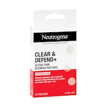 Tr Clear & Defend+ Ultra İnce Sivilce Bantları, 24 Adet
