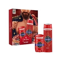 Old Spice Captain Deo Stick 50ml & Duş Jeli 250ml Limon - Mandalina