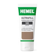 Hemel Ultrafill Premium İç Mekan Ahşap Tamir Macunu Su Bazlı Wallnut 200 Gr