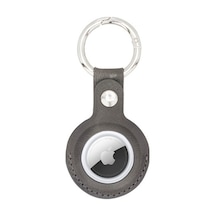 Bouletta Arta Apple Uyumlu AirTag  Deri Anahtarlık Tn18Ef Gri (527480985)