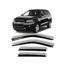Chevrolet Captiva 2006 Sonrası Kromlu Cam Rüzgarlığı 4 Lü