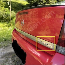 Opel Astra Uyumlu " 2.2 Dtı " Krom Bagaj Yazısı
