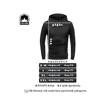 Treasure Of Youth Baskılı Oversize Sweatshirt Beyaz