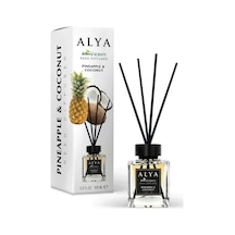 Nature's Scents Pineapple & Coconut Bambu Çubuklu Oda Kokusu- Ananas & Hindistan Cevizi Standart
