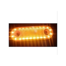 24 LED SARI LAMBA 12V-24V TIR KAMYON DORSE OTOBÜS MİNİBÜS OFFROAD
