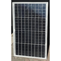 Tekniksolar Güneş Paneli 12 Volt 50 W Mono Kristal 42.5x67.5 Cm