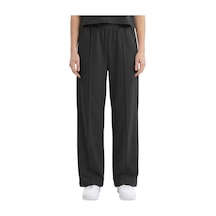 Cottonill Premium - Sway Collection Siyah Modal Nervür Dikiş Detaylı Kadın Pantolon Eşofman Altı