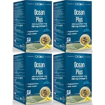 Ocean Plus Balık Yağı Omega3 1200 Mg 4 x 50 Softjel