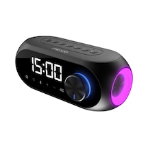 Mıkado Md-w7 Siyah 5w Fm Radyo Usb Aux Bluetooth Kablosuz Taşınabilir 1200mah Batarya Alarmlı Saat Derece Ve Speaker 1923
