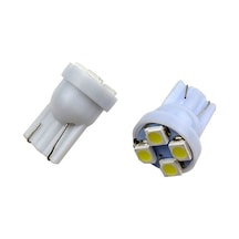 Dekoratif Led Ampul T10-2X4 Smd Led Beyaz 12V Laam117-1-12
