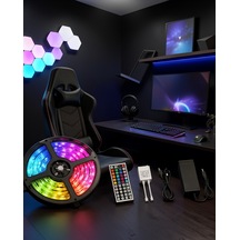 5 Metre Rgb Led Şerit Kumandalı 5050 Diğer