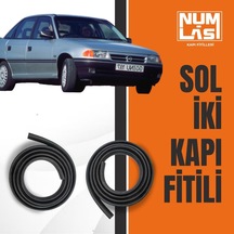 Opel Astra F Sedan 1991-2002 Sol Ön Ve Arka Kapı Fitili-a Kalite-numlas-nm6790