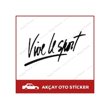 Vive Le Sport Sticker Vive Le Sticker Oto Sticker Araba Sticker