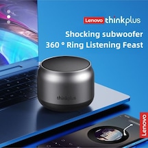 Lenovo K30 Wireless Bluetooth Speaker With Bass Emulates The Metal Texture Of Car İnterior And Ou...