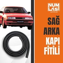 Mazda 626 Hatchback 1988-1991 Sağ Arka Kapı Fitili-a Kalite-numlas-nm4178