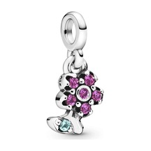 Nur Silver Çiçek Me Gümüş Charm Nur-bl12467