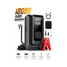 Suitu At-006 Akü Takviye Cihazı 18.000mah 4'ü 1 Arada Powerbank, Hava Kompresörü, Lcd Ekran, 150psı