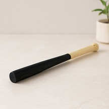 Ahşap Beyzbol Sopası 50 Cm Boyalı Çok Renkli
