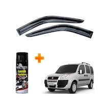 Fiat Doblo 1 Mügen Cam Rüzgarlığı 2000-2009 Arası Ön Iki Camlar 2 Li Takım +500ml Lastik Parlatıcı