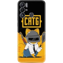 Tecno Pova Neo Kilif Silikon Desen Cat G 1677 557179435