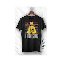 Startmore Unisex Siyah Buda Baskılı Tişört Siyah