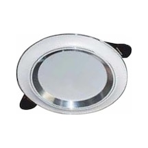 Ct-5257 6w Zebra Led Armatür Beyaz-krom-12adet 3 Renk Cata Genel
