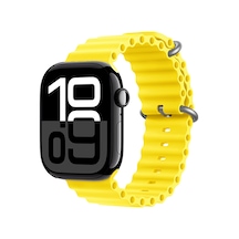 Ariatech Watch 10 46mm Uyumlu Krd-75 Silikon Kordon-sarı