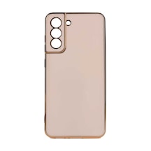 Zore Galaxy S21 Fe Uyumlu Nvth Bark Kılıf-rose Gold
