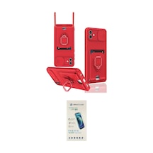 Cep 20-26 Samsung Uyumlu Galaxy A05 Kılıf Vadi Form Prime İkili Koruma Seti Najmaddin Siyah