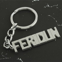 Zenviac456 Feridun İsimli Anahtarlık Zenviac45678 Altın